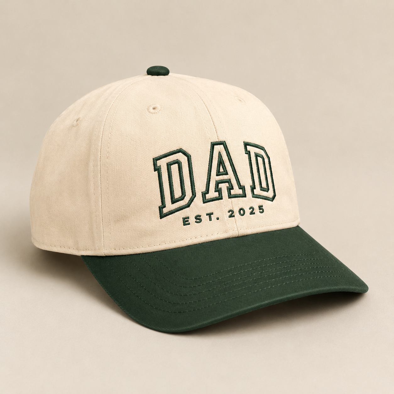 Custom Fathers Day Dad Est Hat Personalized Embroidered Gift for Dad