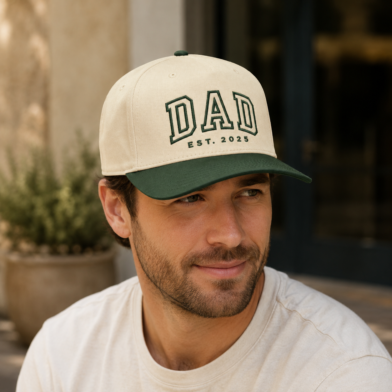 Custom Fathers Day Dad Est Hat Personalized Embroidered Gift for Dad