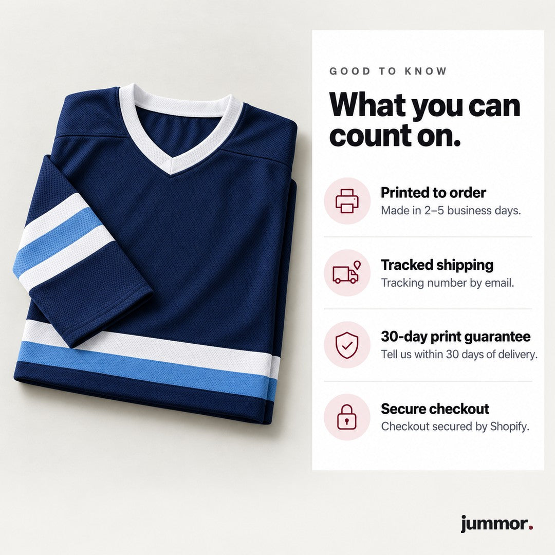 Hockey jersey good to know