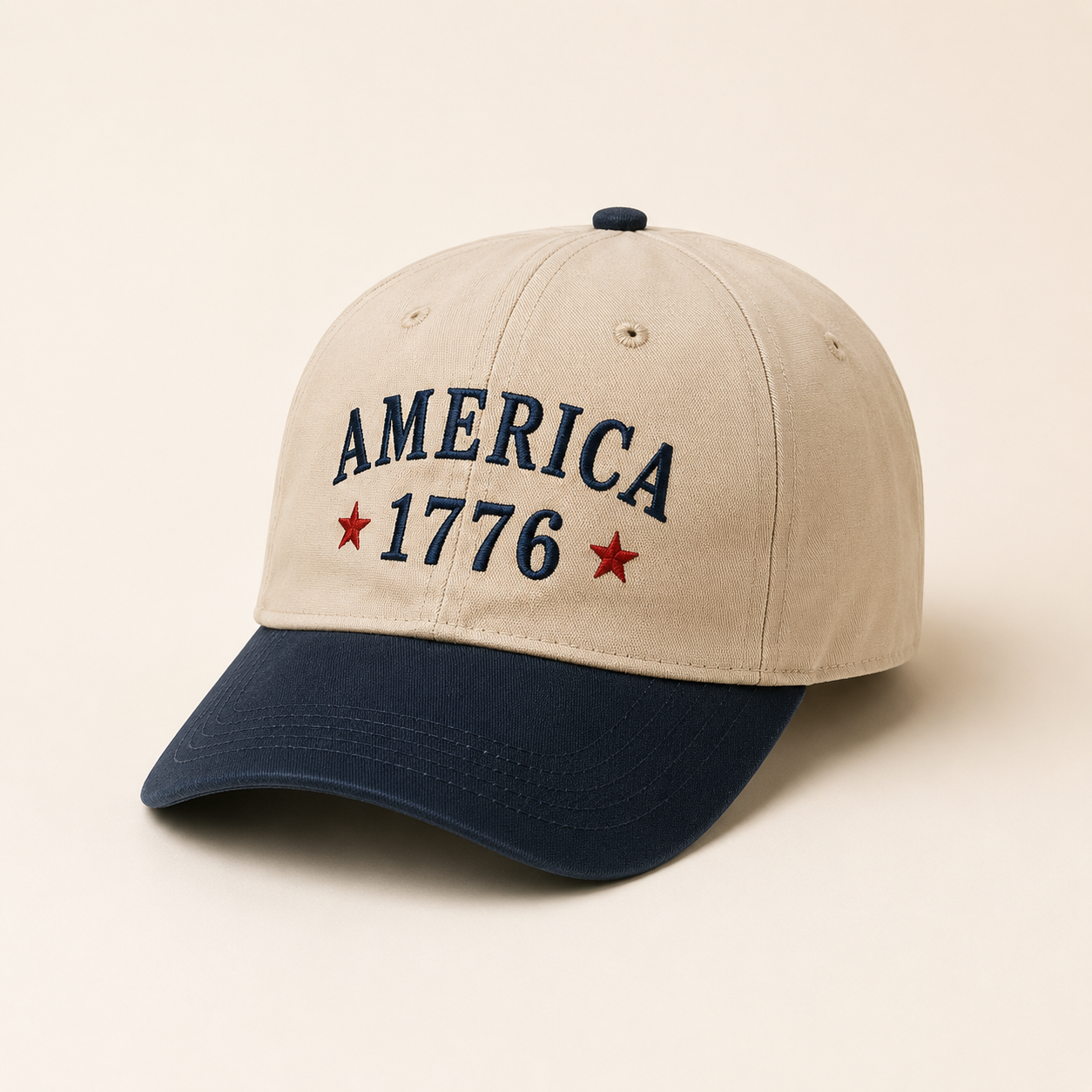America 1776 Embroidered Cap