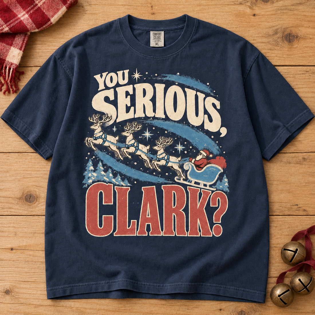 National Lampoon’s Christmas Vacation Reindeer Vintage Graphic T-Shirt