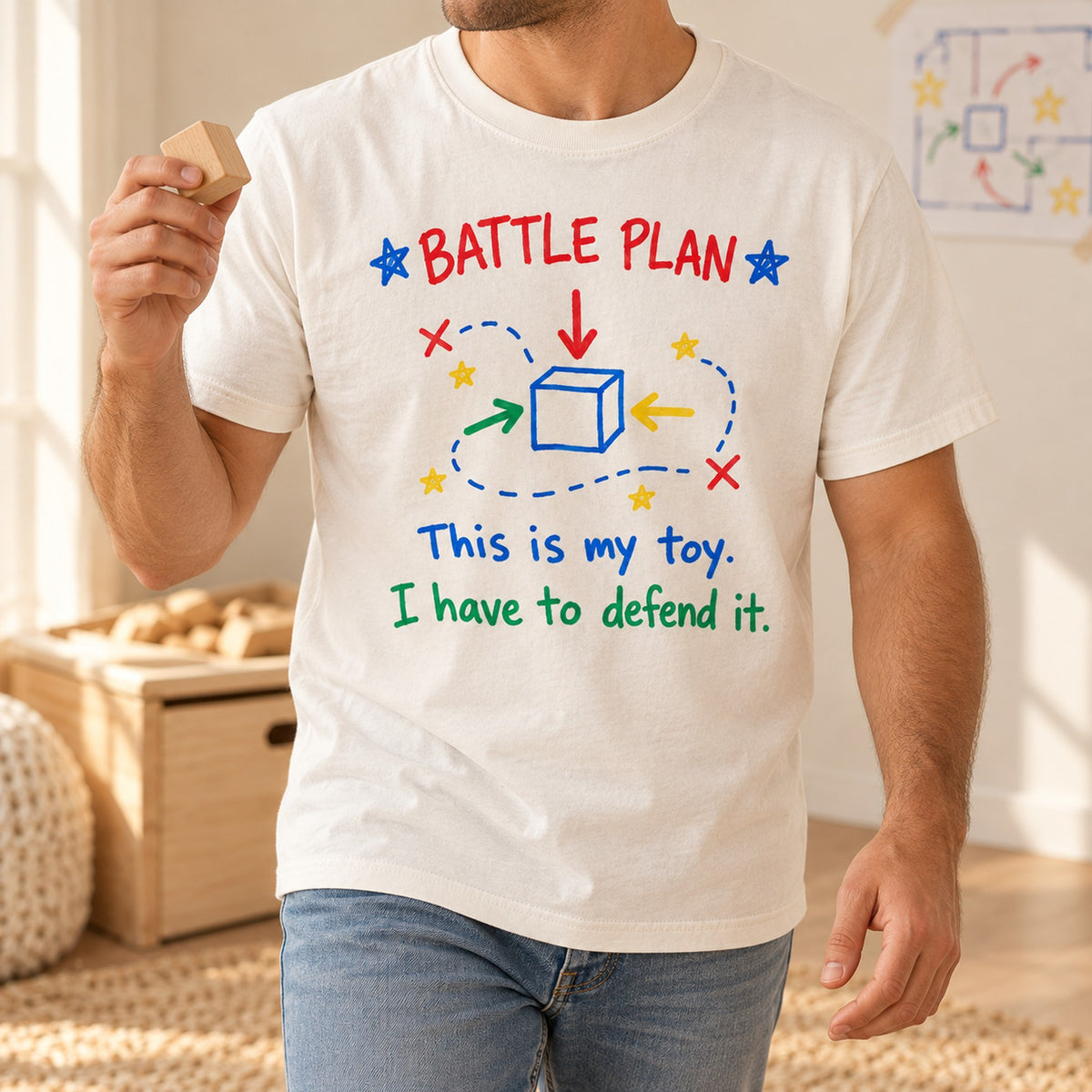 Battle Plan This Is My Toy Christmas Shirt, Matching Toddler & Adult Tee or Hoodie